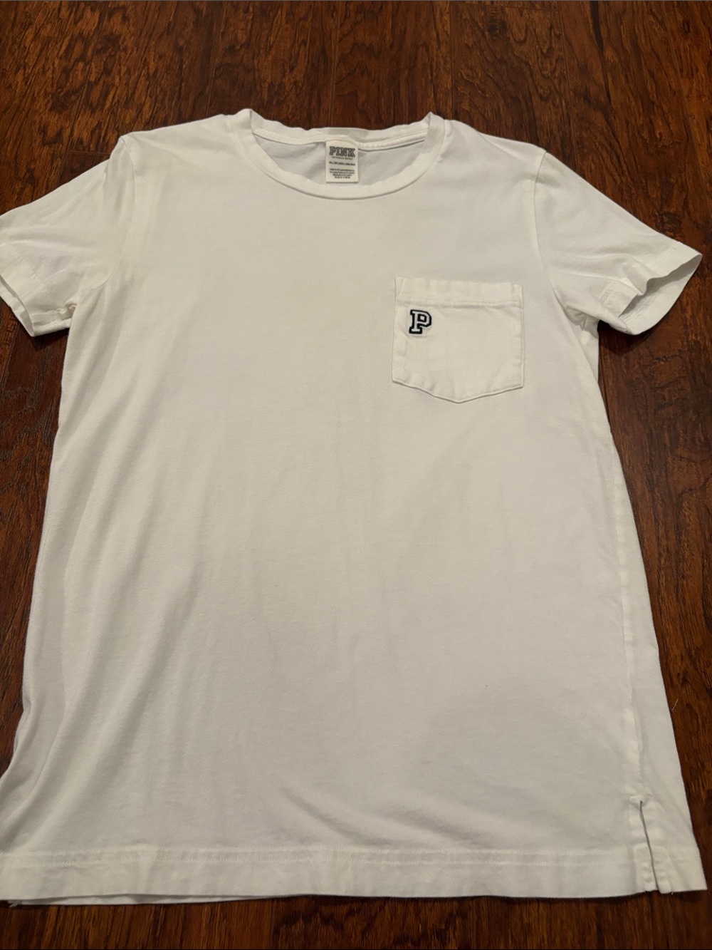 PINK Victoria's Secret white tee